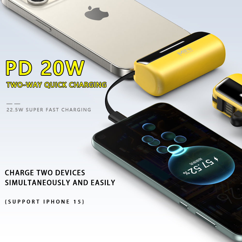 5000mAh Mini Power Bank