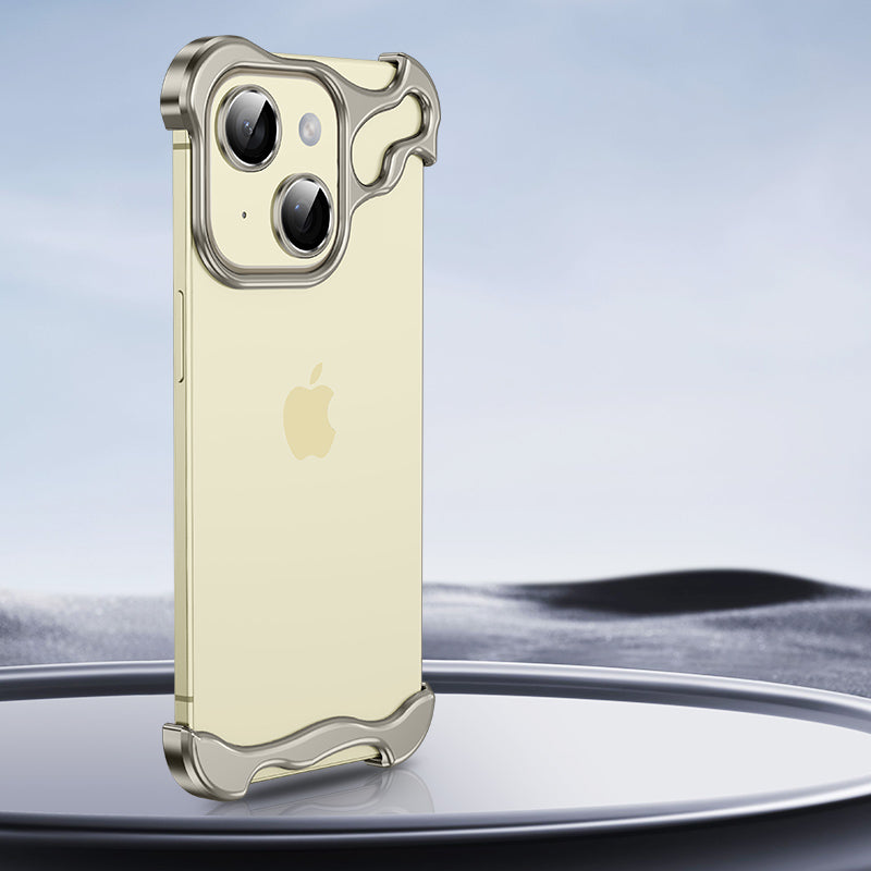 Alien Invisible Metal Case For iPhone