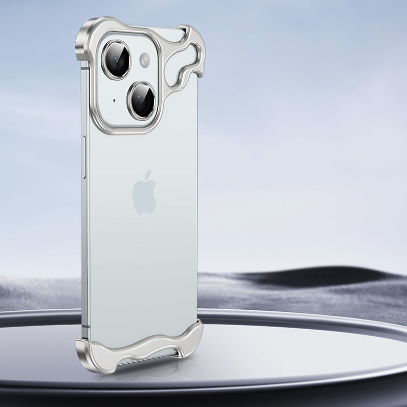 Alien Invisible Metal Case For iPhone