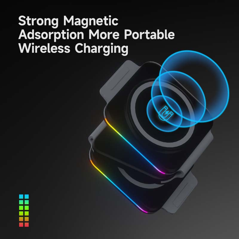 3 in 1 Travel Wireless Charger - Travel