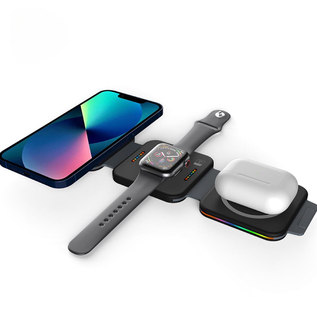 3 in 1 Travel Wireless Charger - Travel